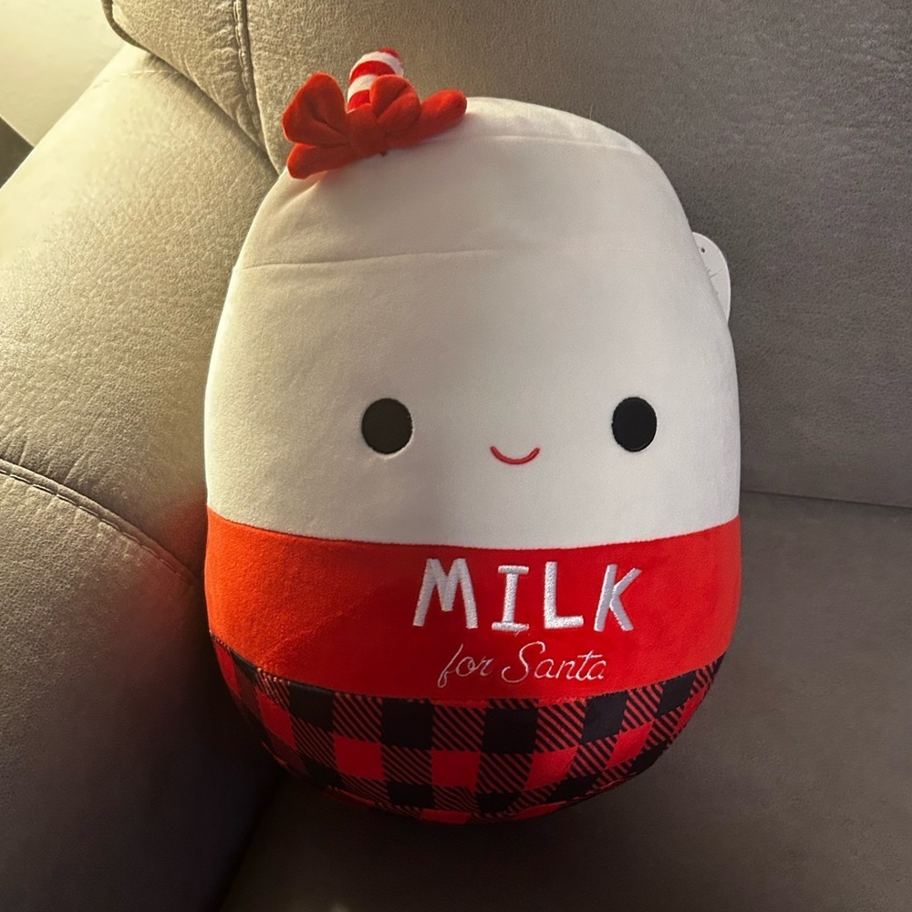 Squishmallows 10" Alten The Milk for Santa Official Christmas Plush make offer